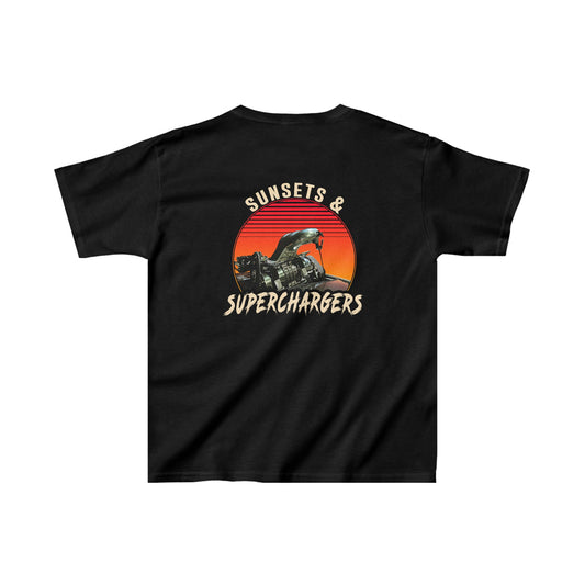 ** NEW DESIGN Kids Size** - Sunsets and Superchargers