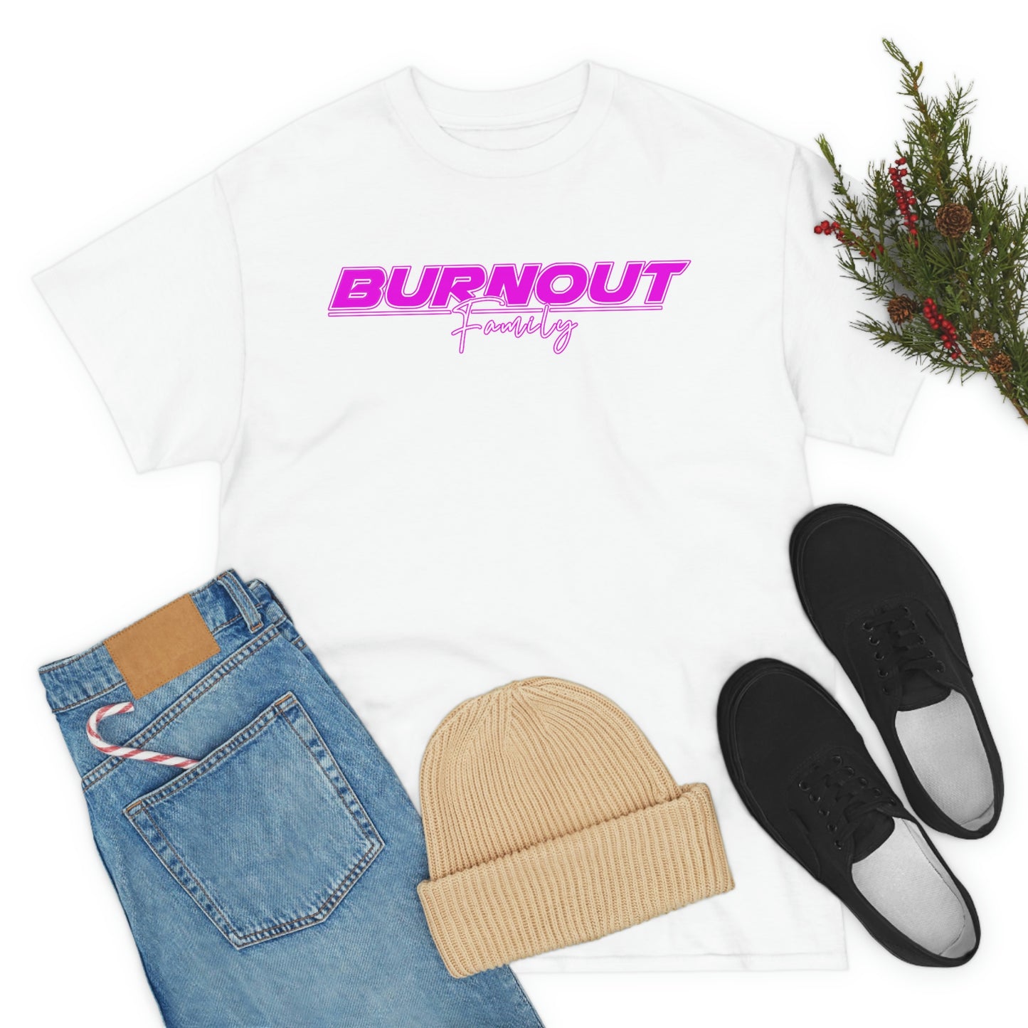 Burnout Family - HOT PINK