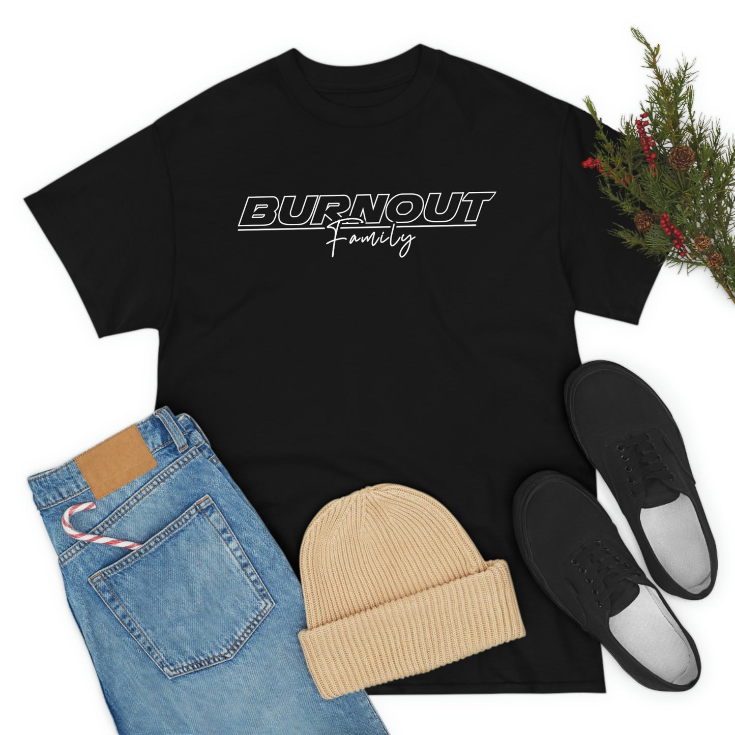 Burnout Family - WHITE LOGO