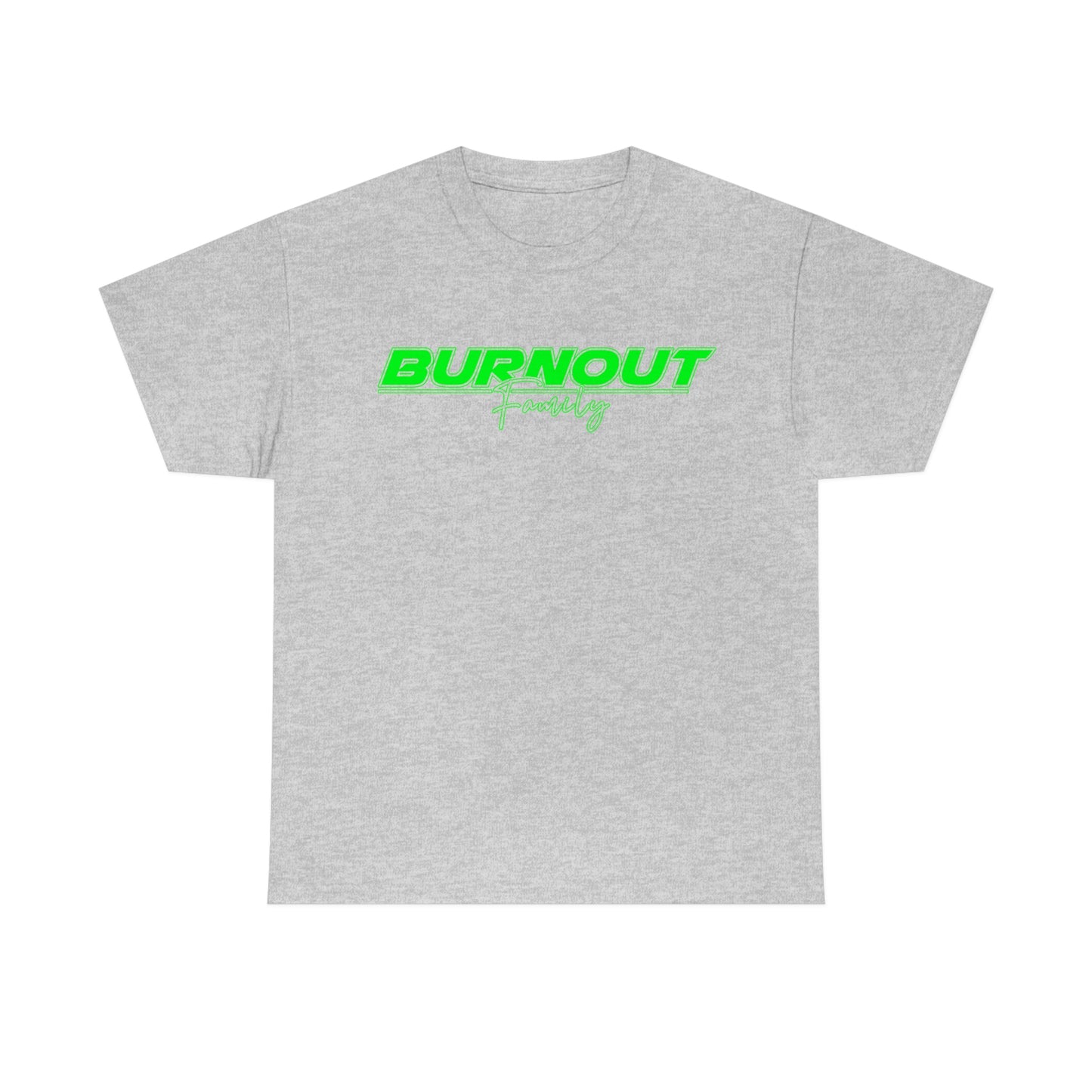 Burnout Family - 'GREEN IS NICE' FLURO