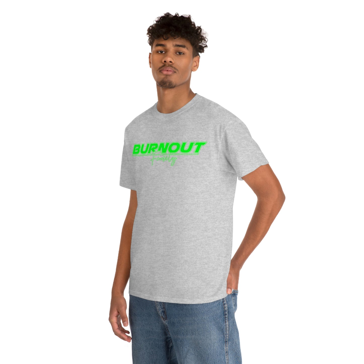 Burnout Family - 'GREEN IS NICE' FLURO