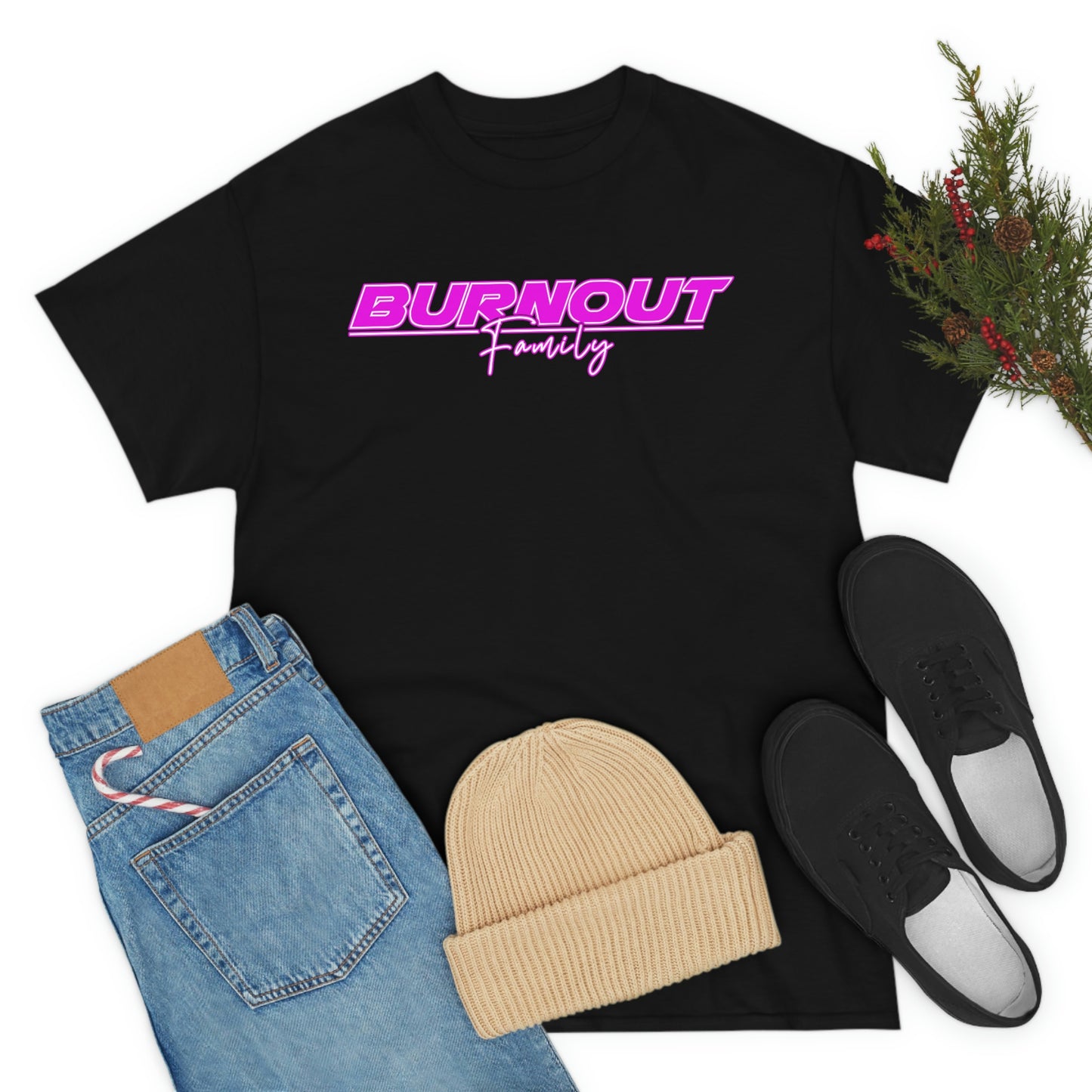 Burnout Family - HOT PINK