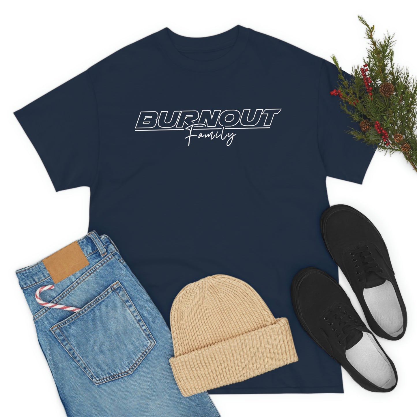 Burnout Family - WHITE LOGO