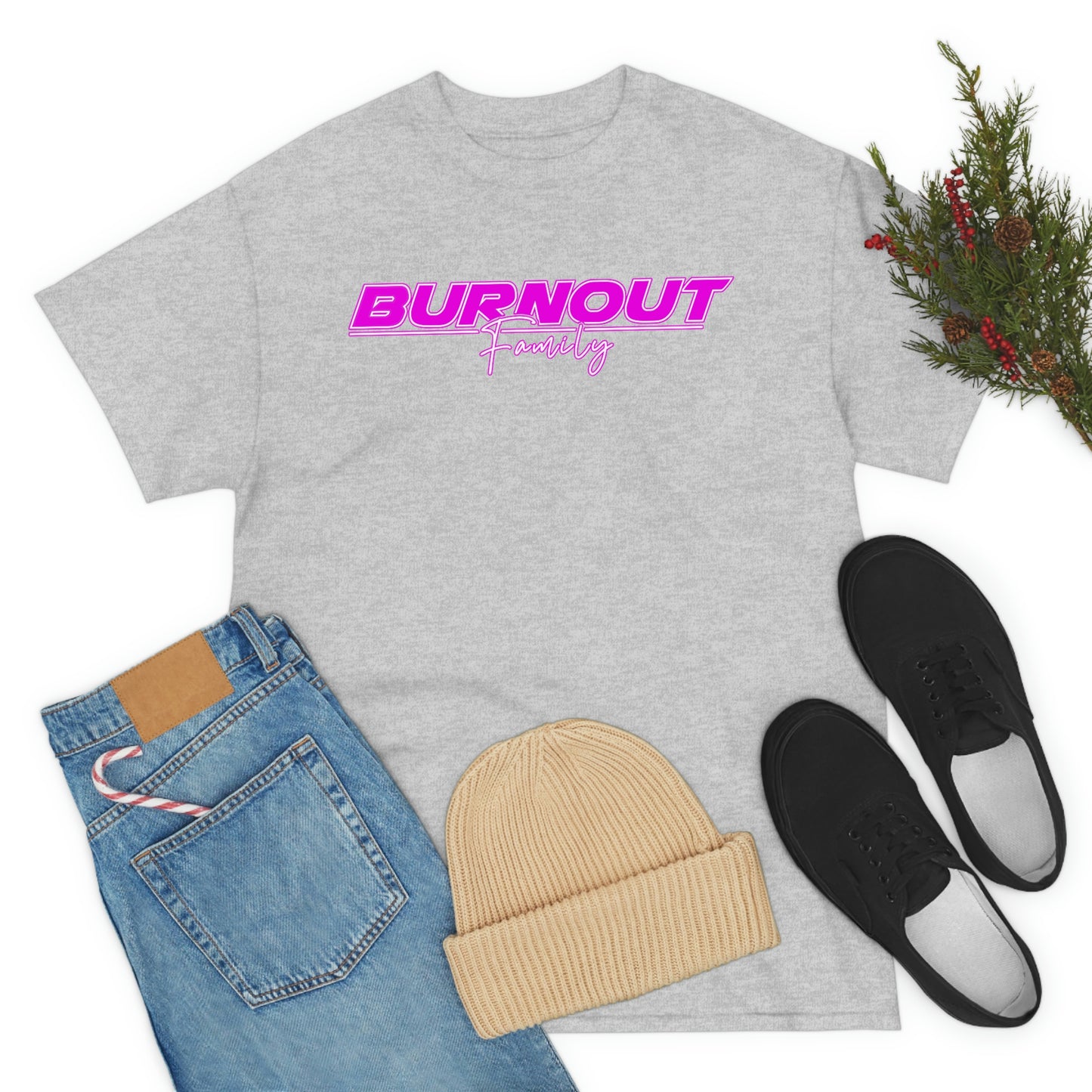 Burnout Family - HOT PINK